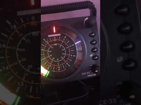 Hummingbird Ice-35 review. Action on screen.