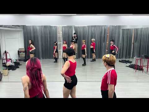 [Dance Practice] Queen Angel cover AOA - Welcome to paradise show (Good luck + Heart Attack)