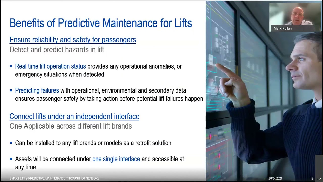 Webinar // Smart lifts Predictive maintenance through IOT sensors