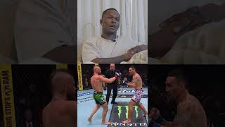 Israel Adesanya reacts to Conor McGregor Injury 😬