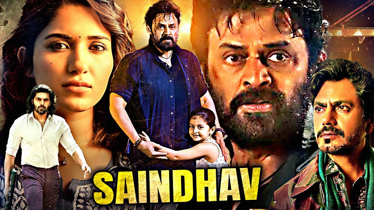 Saindhav | Venkatesh, Nawazuddin, Arya & Shradha New Released South Indian Action Hindi Dubbed Movie