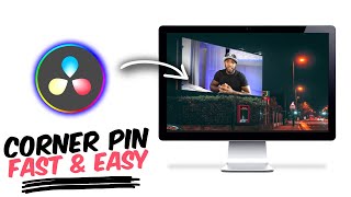 Screen replacement: Pin your video or pic to anything in DaVinci Resolve