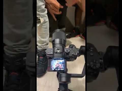 Deeplay4keeps & Roscoe G seen shooting a music video on the TRENCHES of Harlem