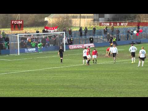 FCUM vs AFC Fylde - FA Trophy 3rd Round - 24/01/15 - Goals