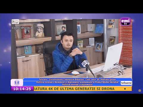 Telecurs-Univ.,Constantin Brâncuși,Tg Jiu-Conf. univ. dr. Hadrian Gorun-Politica externă a României