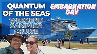 Booze Cruise Bonanza? Embarkation Day on Royal Caribbean's Quantum of the Seas!