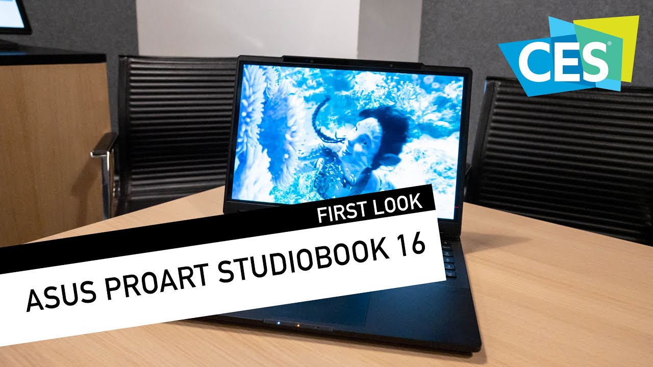 Asus ProArt 16 StudioBook - CES 2023 First Look - YouTube