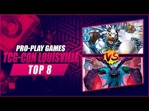 Pro Play Tour x TCG Con Kentucky Digimon Top 8