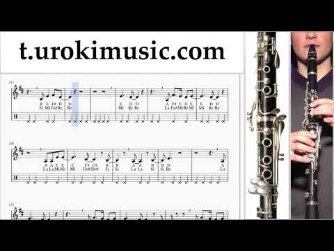 The Archer Sheet Music Clarinet - Taylor Swift The Archer Tutorial