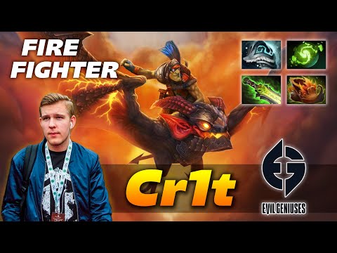 EG.Cr1t Batrider - FIRE FIGHTER! - Dota 2 Pro Gameplay [Watch & Learn]