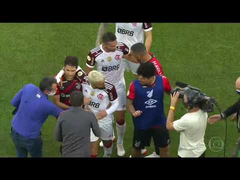 Princípio de confusão, final de jogo Athlético 2 X 2 Flamengo