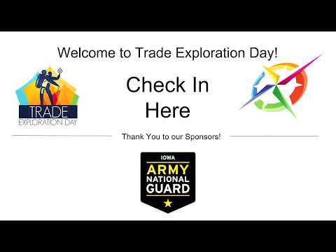 Trade Exploration Day Check In