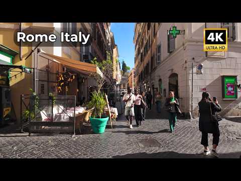This Is Rome in November: Quiet, Moody, Beautiful – 4K HDR Walk
