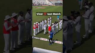 Virat kohli 100th test match Entry
