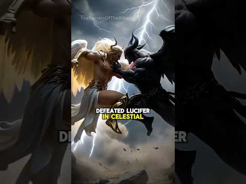 When Michael Defeated Lucifer with God's Power #god #bible #christianity #faith #history #shorts