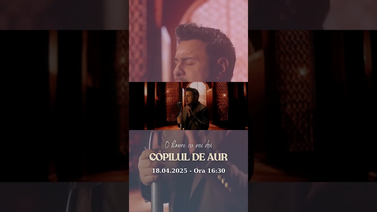 Copilul de Aur - O filmare cu noi doi #Shorts