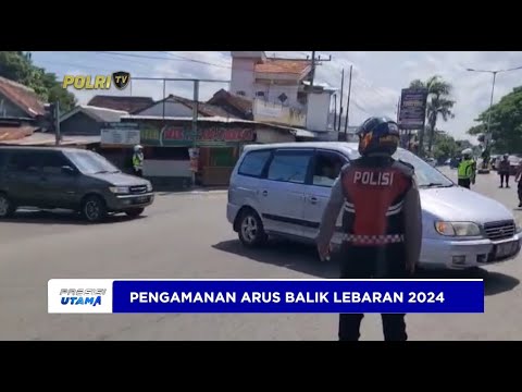 POLRES PONOROGO PENGAMANAN ARUS BALIK LEBARAN