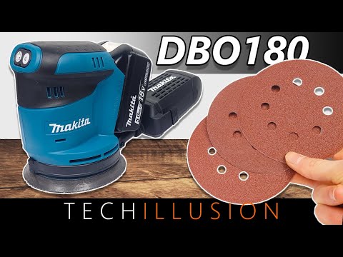 🔥DER DARF NICHT FEHLEN! MAKITA Akku Exenterschleifer DBO180!😱 Makita Exenterschleifer DBO180 Test