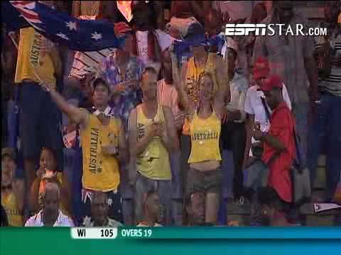 ICC World Twenty20 2010 - West Indies Vs Australia Highlights