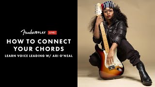 At least one of them is wrong. That is just awkward to watch. It's  in and I'm going to have to check out.（00:03:51 - 00:34:40） - How To Connect Your Chords Ft. Ari O'Neal | Fender Play LIVE | Fender