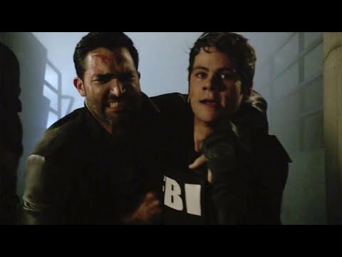 Teen Wolf 6x20 - Funny Derek & Stiles Scene