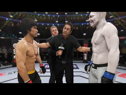 Bruce Lee vs. Evil Zombie - EA Sports UFC 3