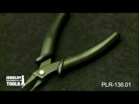 PLR-136.01 - Clip Spring Removing Pliers, 5-1/2 Inches - Jewelry Making Tools Demo