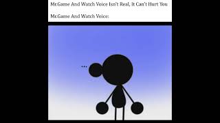 What if Mr. Game And Watch Had a Voice?