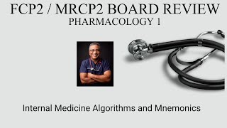 FCP2 / MRCP2 Board Review : Pharmacology 1