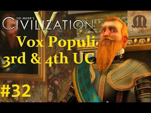Let's Play Civilization 5 Vox Populi - Sweden p.32 (deity, epic)