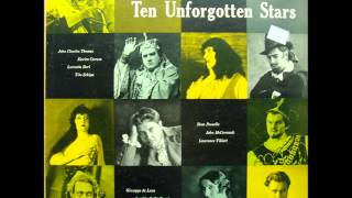Ten Unforgotten Stars (Historical Operatic Recordings - RCA Victor, 1953)