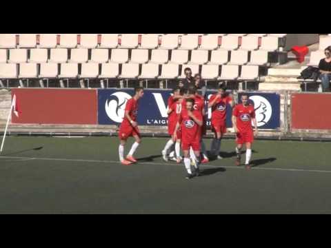 Gol de Joan Grasa Terrassa FC 1 EC Granalloers 0 01-05-2016