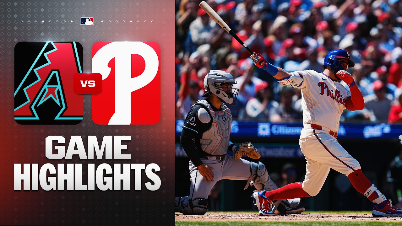 D-backs vs. Phillies Game Highlights (4/11/26) | MLB Highlights