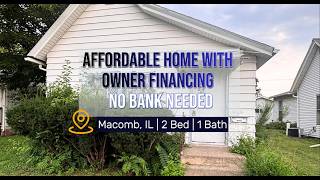 🏡Affordable Home with Owner Financing – No Bank Needed📍428 W Washington Macomb IL 61455