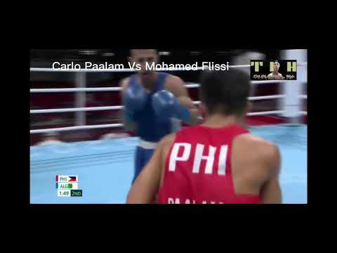 Carlo Paalam 🇵🇭 vs Mohamed Flissi 🇩🇿 highlights YES PANALO NA NAMAN ANG PINOY