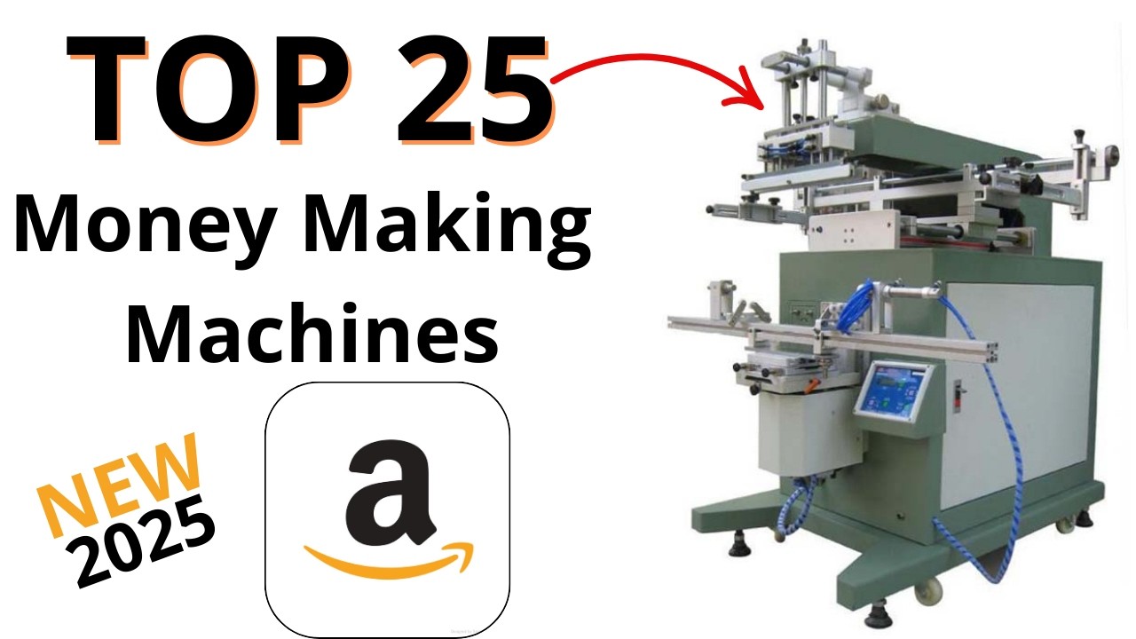 25 Money Making Machines on Amazon That Will Make You Rich in 2025!
