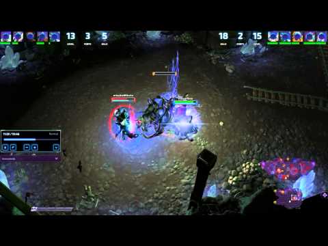 Heroes of the Storm Alpha : Stitches skull steal