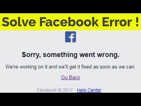 download lagu mp3 mp4 Sorry Something Went Wrong Facebook Solucion 2018, download lagu Sorry Something Went Wrong Facebook Solucion 2018 gratis, unduh video klip Download Sorry Something Went Wrong Facebook Solucion 2018 Mp3 dan Mp4 Music Gratis