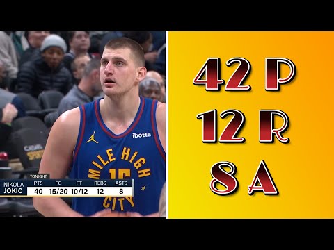 Nikola Jokić masterclass vs Washington Wizards