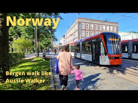 Bergen, Norway Walking tour - Aussie Walker style
