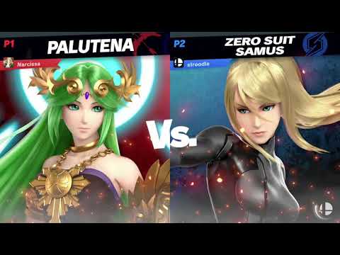 Narcissa (Palutena) vs stroodle (Zero Suit Samus)