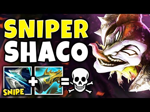 GALEFORCE SHACO SNIPES YOU WITH HIS GUN!! - Pink Ward Shaco