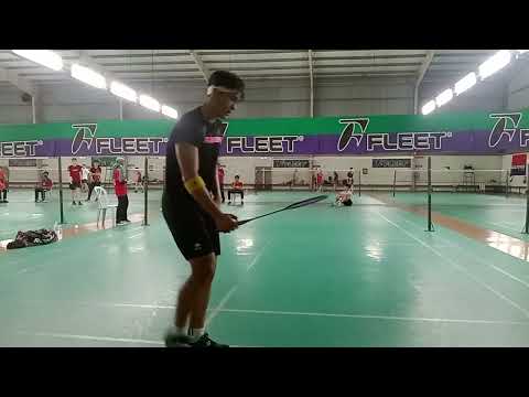 Badminton SF Men's Single Sunway Medical Expatriate Championship - Ken Leong Vs Brandon Goh Ning Ho