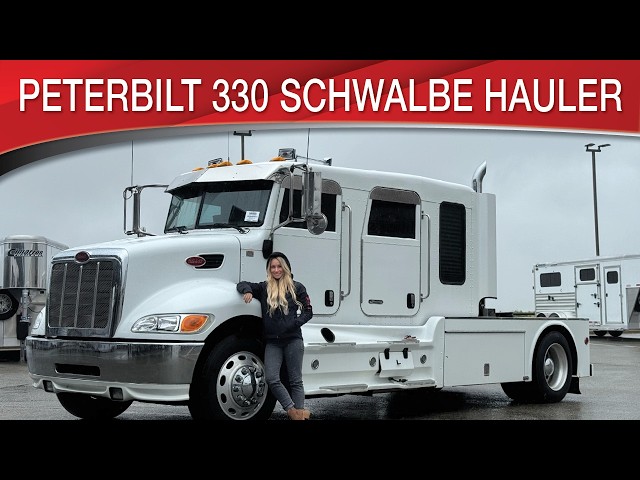 Preview image of Peterbilt 330 Schwalbe Hauler Pre DEF Medium Duty Hauler Truck youtube video