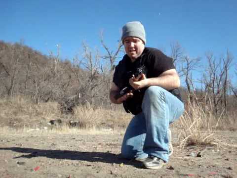 Test firing a Lancaster Blonde AK Pistol