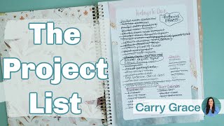 The Project List | Home Updates