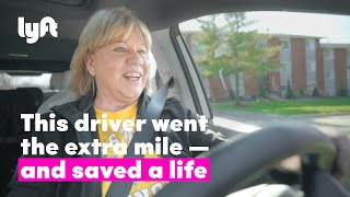 Lyft — The retiree who stepped up to drive an entire town