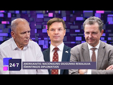 Andriukaitis, Saudargas, Gedvilas: ko trūksta Lietuvos užsienio politikai?