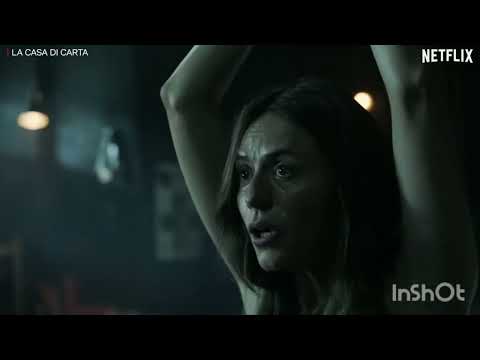 La casa di carta - Raquel e il Professore. Dichiarazione e bacio