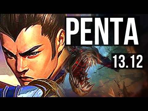 XIN ZHAO vs FIDDLESTICKS (JNG) | Penta, Legendary, 400+ games | EUW Master | 13.12
